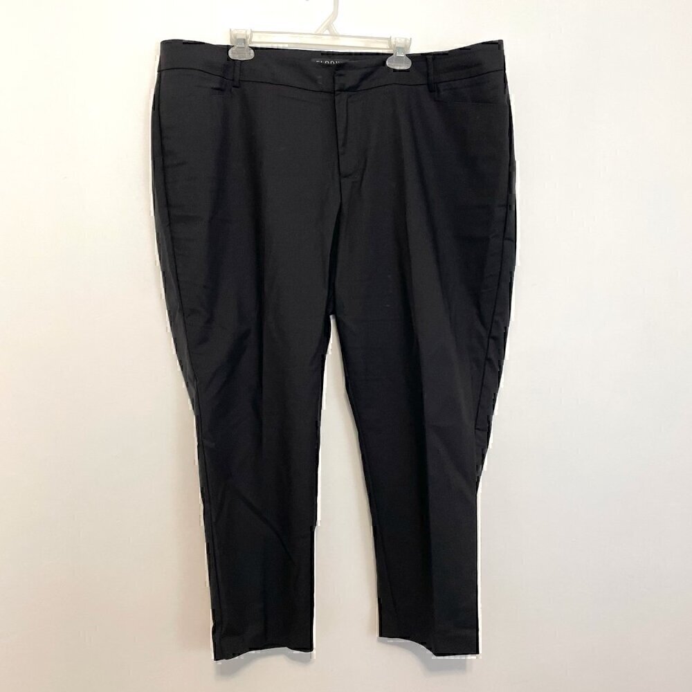 Eloquii Plus Size Kady Fit Double Weave Pant Blac… - image 2